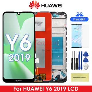 Y6 Prime 2019 หน้าจอแสดงผล LCD พร้อมหน้าจอสัมผัสดิจิทัล สําหรับ Huawei Y6 2019 Huawei Y6 Pro 2019 MRD-LX1