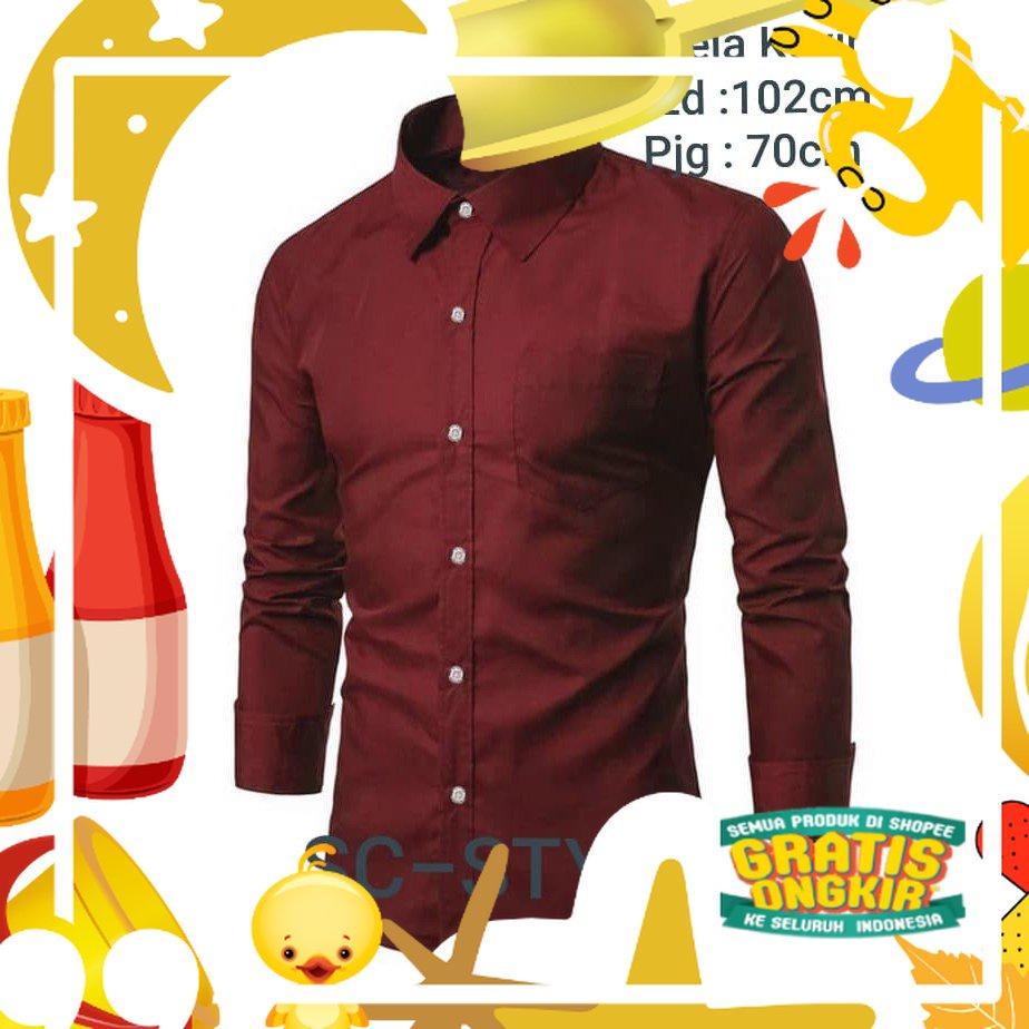 KEMEJA ใหม่ล่าสุดเสื้อเชิ้ตผู้ชายสําหรับผู้ใหญ่ CASUAL, COOL, WORK, U6M2 FORMAL, DISTRO, OFFICE, PLA