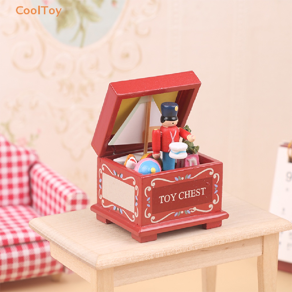 Cooltoy โมเดลกล่องแครกเกอร์จิ๋ว 1:12 สําหรับตกแต่งบ้านตุ๊กตา