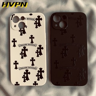 VIVO Y02 V25 V25E Y16 Y35 Y33S Y21T Y21S Y33S Y91C Y1S Y11 Y12 Y15 Y17 Y12S Y12A Y15S Y15A Y51 Chrome Hearts Cross Trendy Soft Silicone Phone Case Hvpn