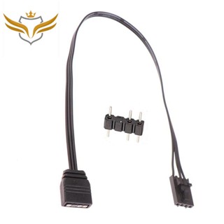 สําหรับ Corsair 4PIN RGB ถึงมาตรฐาน ARGB 3-Pin 5V อะแดปเตอร์…