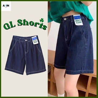 พรีออเดอร์🪀GL Short Jeans กางเกงยีนส์ กางเกงขาสั้น กางเกงเอวสูง เสื้อผ้าสไตล์เกาหลี