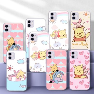 เคสโทรศัพท์มือถือแบบนิ่ม TPU ใส ลายวินนี่ เดอะ พูห์ 58M สําหรับ Samsung S10 S10E S20 Fe Lite S20 Ultra S21 Plus