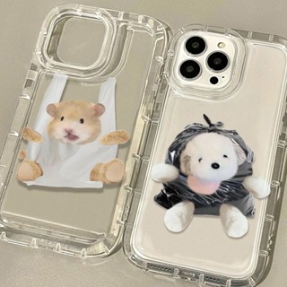 เคสโทรศัพท์มือถือ ซิลิโคนนุ่ม TPU ใส กันกระแทก ลายน่ารัก สําหรับ IPhone 14 13 11 12 Pro XS Max X XR 7 + 8 Plus