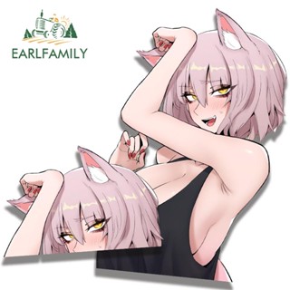 Earlfamily สติกเกอร์ไวนิล FGO Fate Grand Order Peeker 13 ซม. สําหรับติดตกแต่งกระจกรถยนต์