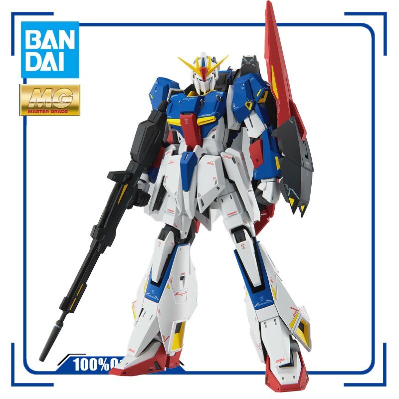 BANDAI MG 1/100 MSZ-006 Zeta Gundam Ver.Ka 20th Anniversary Assembly Plastic Model Kit Action Toy Figures Anime Figure