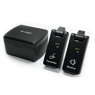 M-vave เครื่องรับส่งสัญญาณระบบกีตาร์ไร้สาย 2.4GHz 4 ช่อง และกล่องชาร์จ 2000mAh