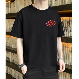 【เสื้อยืดใหม่】Naruto pocket design logo t-shirt  COTTON ASIA SIZE UNISEX