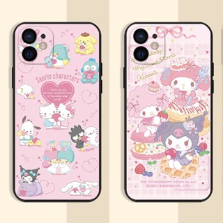 Sanrio kitty kuromi คู่รัก เคส Huawei Y7A Y6P Y9 Prime 2019 เคส Huawei Y7 Prime 2019 Y7 2019 เคสโทรศัพท์มือถือ