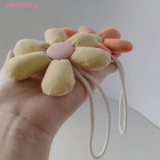 Pinkcool พวงกุญแจ จี้ดอกไม้น่ารัก สีแคนดี้ สําหรับกระเป๋าเป้สะพายหลัง เด็กผู้หญิง ขายดี