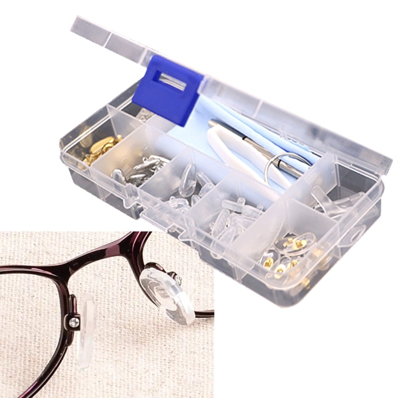 Ahead Soft Nose Pads สําหรับแว่นตาแว่นตากันแดดสกรูสําหรับแว่นตาชุดซ่อมแว่นตา