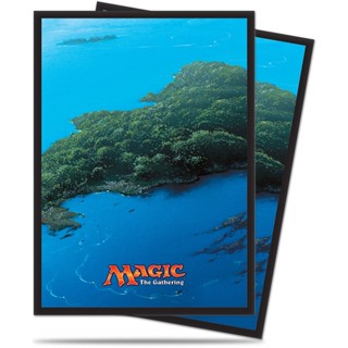 Ultra Pro MtG Mana 5 Island Standard Card Sleeves [80 ใบ]