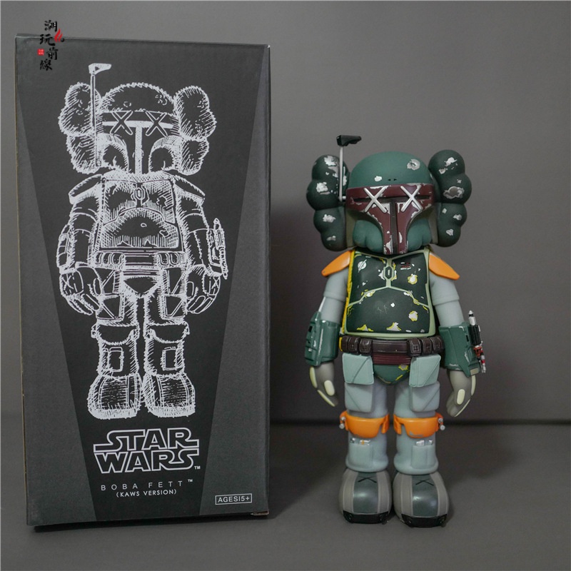 ตุ๊กตาฟิกเกอร์ kaws Sesame Street sz-sujiao-kaws star Wars Series ของเล่นสําหรับเด็ก