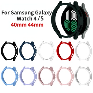 Samsung Galaxy Watch 4/5 40mm/44mm PC Matte Case Watch pc + ฟิล์มกันรอยแบบบูรณาการนาฬิกาเคสป้องกันนาฬิกาฟิล์มกันรอย