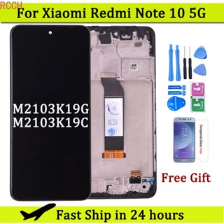 ชุดประกอบหน้าจอสัมผัสดิจิทัล LCD M2103K19G สําหรับ Xiaomi Redmi Note 10 5G Xiaomi POCO M3 Pro 5G