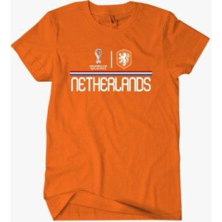 เสื้อยืด พิมพ์ลาย DISTRO Ball Men NETHERLAND NETHERLANDS Shopping World Cup QATAR สําหรับผู้ชาย 2022 S-5XL