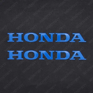 สติกเกอร์โลโก้ Honda 3D ซ้าย ขวา 15x1.8 ซม. กันน้ํา สีแดง สีทองเข้ม สีน้ําเงิน สีดํา สําหรับตกแต่งรถจักรยานยนต์ Honda BEAT Vario 2 ชิ้น