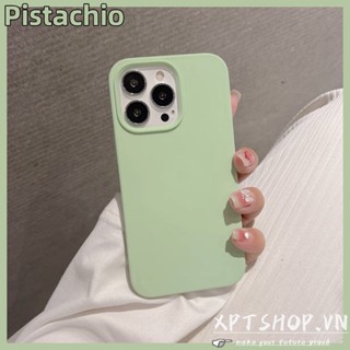 เคสซิลิโคนนิ่ม ลายดอกทานตะวัน สีเขียว กันกระแทก สําหรับ iPhone 14 13 12 11 Pro Max