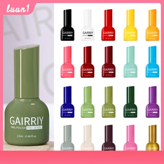 Gairriy ยาทาเล็บเจล เจลทาเล็บ สีเจลทาเล็บ สีสวย UV/LEDสีเจล สีทาเล็บเจล แแบบต้องอบ (ต้องใช้เครื่องอบ) 48 สี แฟชั่นใหม่ ชุดกาวติดเล็บ 13 มล.COD