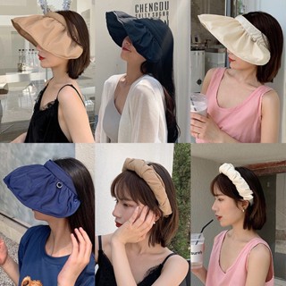 Sunhat หมวกปีกกว้าง กันแดด ป้องกันรังสียูวี แฟชั่นสําหรับผู้หญิง MM005