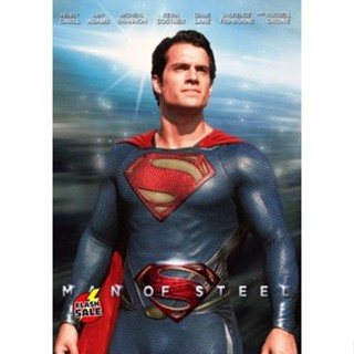 DVD ดีวีดี Superman Man of Steel บุรุษเหล็กซูเปอร์แมน 2016 (เสียง ไทย/อังกฤษ | ซับ ไทย/อังกฤษ) DVD ดีวีดี