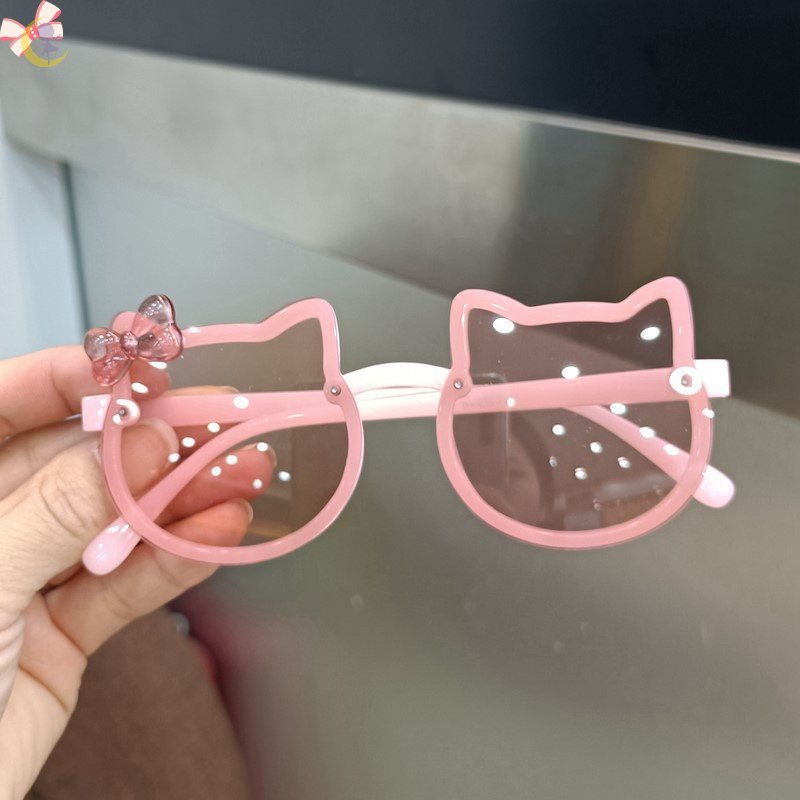 ขานุ่ม ซิลิโคน แว่นกันแดด โพลาไรซ์ แว่นตากันแดดเด็ก เด็กผู้หญิง ป้องกันรังสียูวี น่ารักมาก แว่นตาเด็ก YIDEA