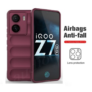 เคสโทรศัพท์ซิลิโคน TPU แบบนิ่ม ผิวด้าน กันลื่น กันกระแทก สําหรับ Vivo iQOO z7 z7X 5G iQOO z7 z7X 5G 2023
