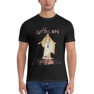 Satyricon เสื้อยืดลําลอง แขนสั้น พิมพ์ลาย Shadowthrone Darkthrone Mayhem Marduk Dimmu Borgir ลดราคาครั้งใหญ่