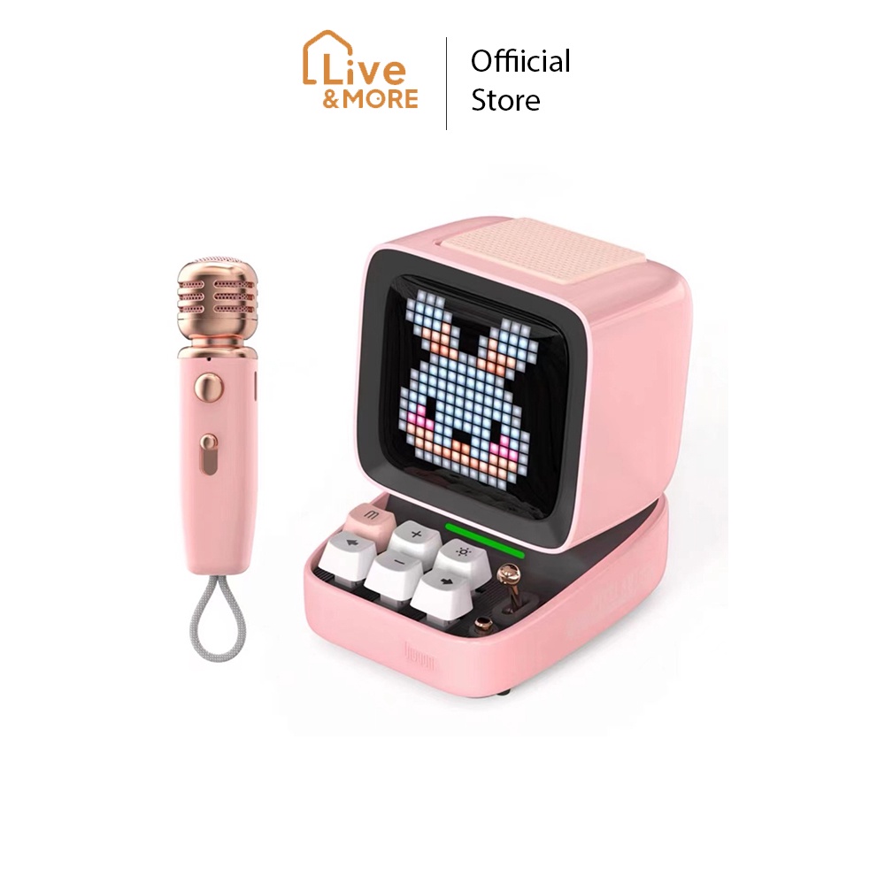 [รับประกันศูนย์ 1 ปี] Divoom รุ่น Ditoo Pro Ditoo Mic พร้อมจอ Pixel ลำโพงบลูทูธ แบตในตัวแต่งรูปได้