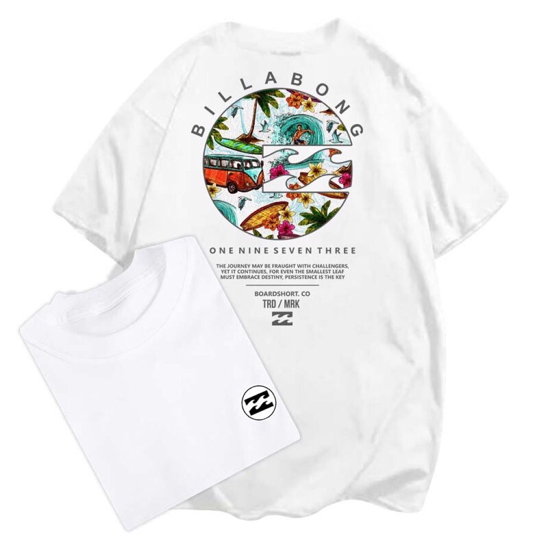 【HOT】เสื้อยืด ลาย Billabong Surf