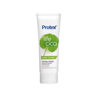 Protex โพรเทคส์ ไลฟ์ ซิก้า แอคเน่ เคลียร์ เฟเชี่ยล โฟม 100 กรัม