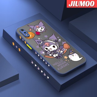 สําหรับ Realme 3 3i 3 Pro เคสการ์ตูนน่ารัก Sanrio Kuromi ฝ้าบาง การออกแบบใหม่ ขอบซิลิโคนนิ่ม เคสโทรศัพท์กันกระแทก