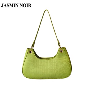 Jasmin NOIR กระเป๋าถือ กระเป๋าสะพายไหล่ พิมพ์ลายดอกไม้ ขนาดเล็ก สําหรับผู้หญิง