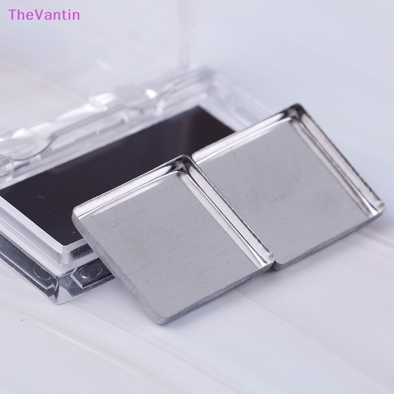 Thevantin พาเลทอายแชโดว์ 2 ช่อง ไอซีเปล่า อลูมิเนียม สําหรับแต่งหน้า - รูปที่ 3