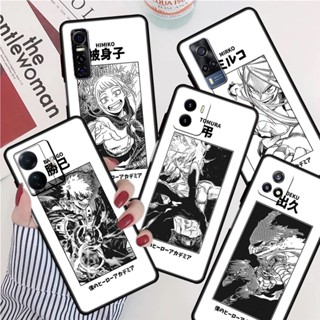 เคสโทรศัพท์มือถือซิลิโคน TPU กันกระแทก ลาย My Hero Academia A Vivo S9 S12 V23 S12 S15 V20 V21 V23E 4G 5G V23 PRO