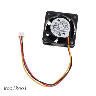 Kool ใหม่ พัดลมระบายความร้อน CB0479-H01 MMF-04C24DS RCB 0.09A 24V 4 ซม. 4015 3 สาย