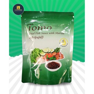 TOMO တိုမို မရမ်းသီးငံပြာရည်ကြော် OMO Fried Fish Sauce With Marian