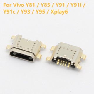 พอร์ตชาร์จ USB สําหรับ Vivo Y81 Y85 Y91 Y91i Y91c Y93 Y95 Xplay6 1-5 ชิ้น