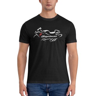 เสื้อยืด ทรงหลวม ลาย Suzuki Gsx1300 Hayabusa Racing Super Sale