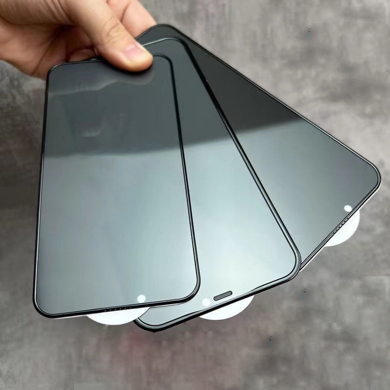 สำหรับกระจกไอโฟนต่อต้านสายลับเต็มหน้าจอ for IPhone 6 7 8 Plus X XR XS MAX 11 12 13 14 15 16 Pro Max 17 AIR กระจกนิรภัย - รูปที่ 2