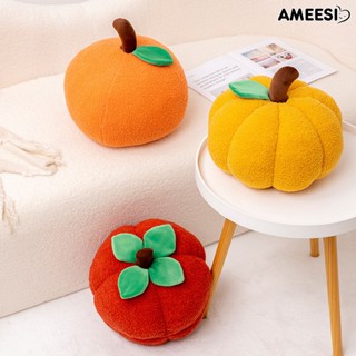 Ameesi หมอนตุ๊กตานุ่ม รูปการ์ตูนฟักทอง สีส้ม ลูกพลับ แบบนิ่ม ใส่สบาย ของใช้ในครัวเรือน