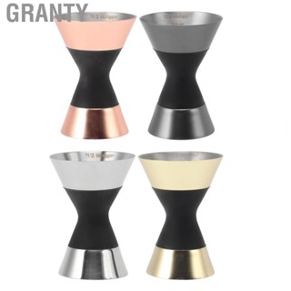 Granty Cocktail Jigger  Double Sided Bar Jigger Scale Measuring Professional Stainless Steel  for Home