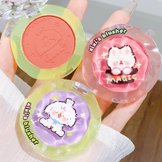 Xixi บลัชออนปัดแก้ม คอนทัวร์ คอนทัวร์ เนื้อฝุ่น สีโมโนโครม สําหรับแต่งหน้า