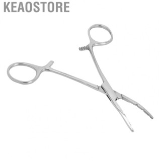 Keaostore Tattoo Piercing Forceps  Ergonomic Body Piercing Pliers 3 Holes Repeated Use Compact Light  for Tattoo Shops