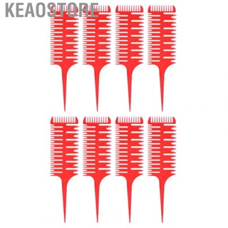 Keaostore Tail Comb Styling Comb Rounded  Proper Spacing For Barber Shop For Home