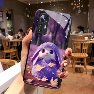 Dmy เคสโทรศัพท์มือถือกระจกนิรภัย ลายน่ารัก สําหรับ xiaomi 12 12T 12 lite 11T pro 10T 9T 8 Note 10 lite POCO X3 NFC X4 pro F3 GT F4 M3 M4 pro M5