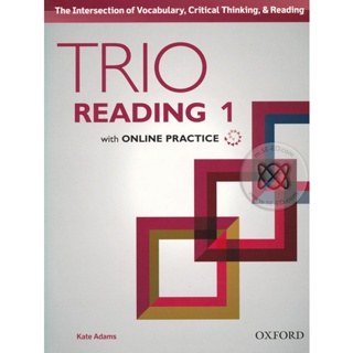 Bundanjai (หนังสือ) Trio Reading 1 : Students Book +Online Practice (P)