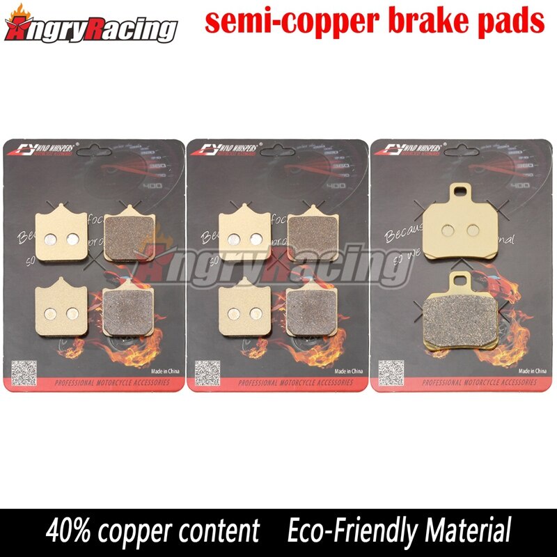 รถจักรยานยนต์ด้านหน้าด้านหลังเบรคสําหรับ BENELLI BN 600 GT 600i Cafe 899 Century Racer 899 TNT 1130 