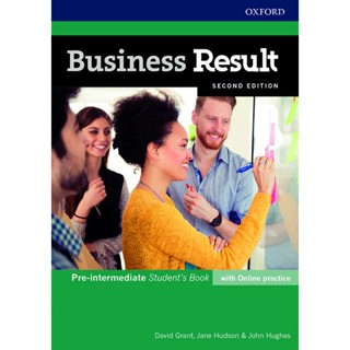 Bundanjai (หนังสือคู่มือเรียนสอบ) Business Result 2nd ED Pre-Intermediate : Students Book +Online Practice (P)