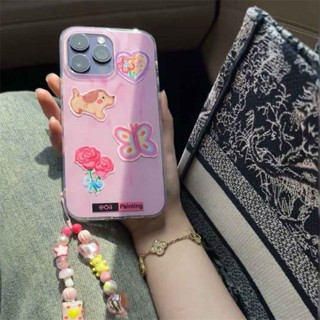 เคสโทรศัพท์มือถือใส แบบนิ่ม ลายสุนัข กันกระแทก สําหรับ iPhone 14pro xr 13 12 xs 11 QYJS 7plus 11pro 14plus xsmax 7 8 12promax